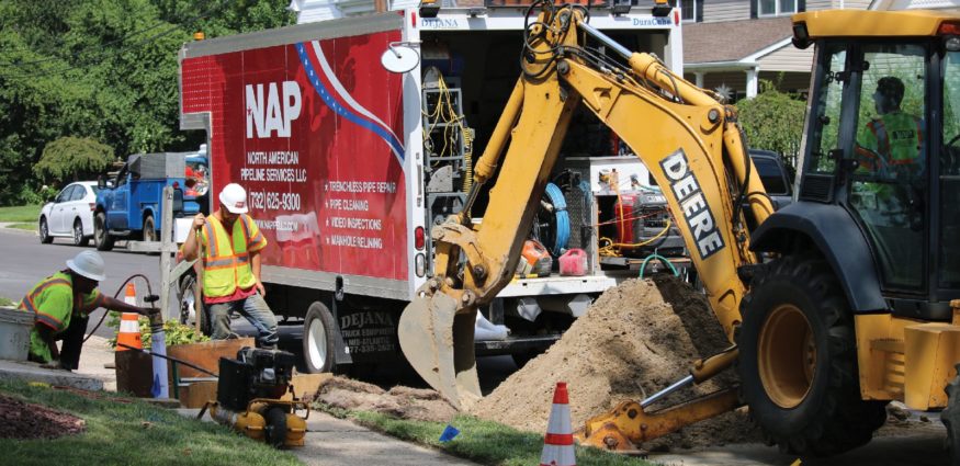 Sewer Excavation | North American Pipeline Services NJ Sewer Repair and Replacement Services (732) 625-9300 